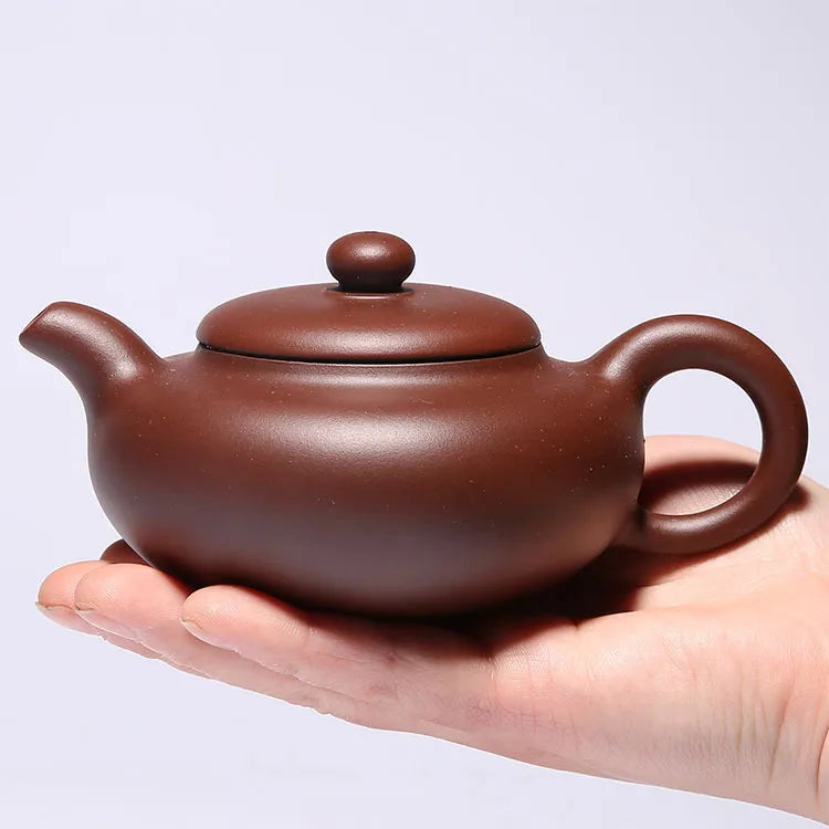Guaranteed hand-made Yixing Zisha Tea Pot 200ml Classical Purple Clay Tea Set /tools