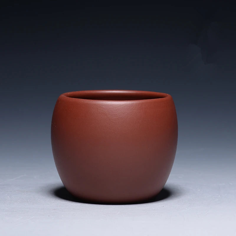 real yixing zisha tea cup marked dahongpao clay master cups original ore redstoneware serving cup tea coffee cup set 60ml