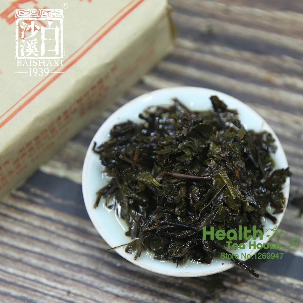 Anhua Baishaxi 2015/17/18/19 yr Dark Tea Golden Flower Dark Tea Fu Brick 300g