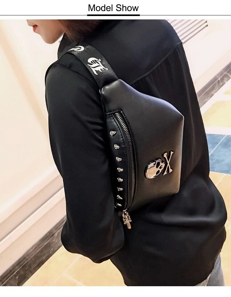 Chest Backpack Men Waist Bag Belt Crossbody Shoulder