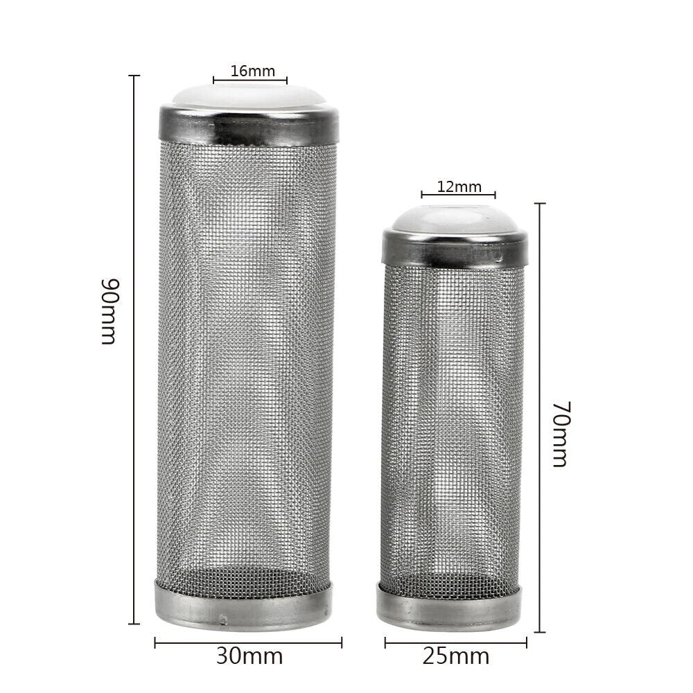 Aquarium Accessories Stainless Steel Filter Inflow Inlet Protect Shrimp Net Tool