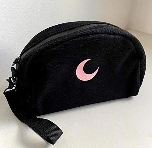 Brando Moon Smell Proof Makeup Bag with - Carbon Neutralizing Black