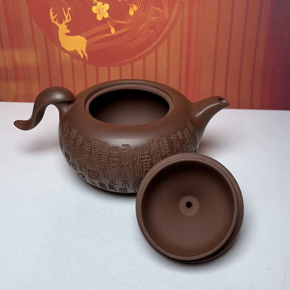 Vintage Chinese Yixing Purple Clay Teapot Zisha Ceremony Teaware Collection Art