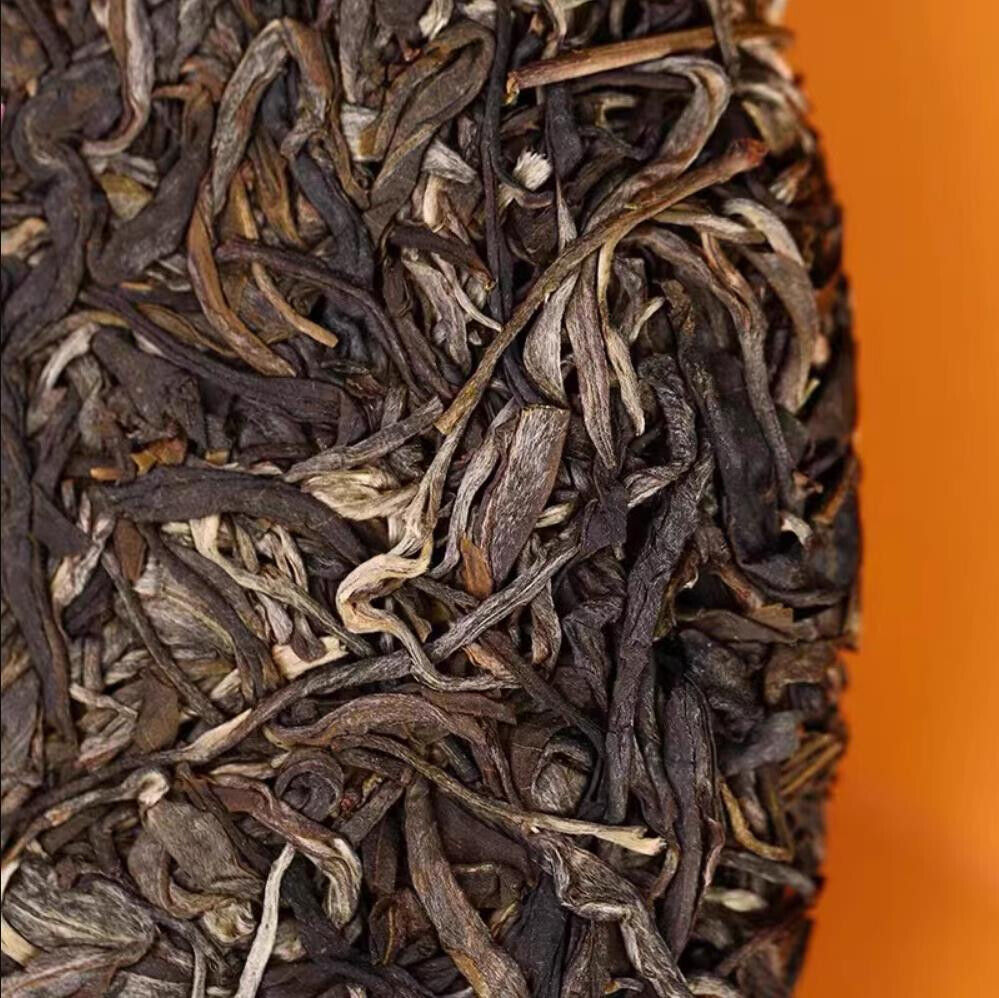 400g Haiwan Puer Tea Zodiac Tiger Blessings Yunnan Sheng Puerh cake fu hu 2022