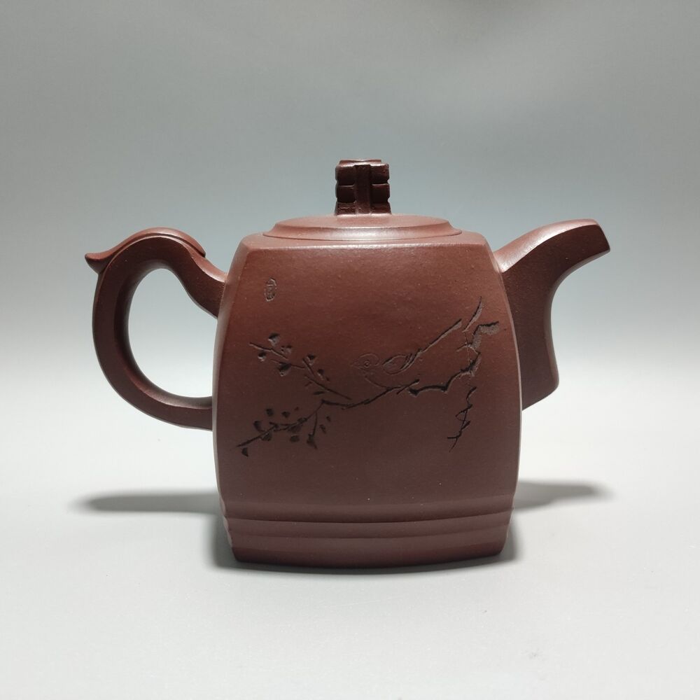 Vintage Chinese Yixing Purple Clay Teapot Zisha Ceremony Fashion Nice Teaware