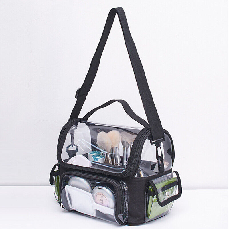 Waterproof Transparent PVC Wash Bag Portable Large Makeup Bag Travel Storage Bag