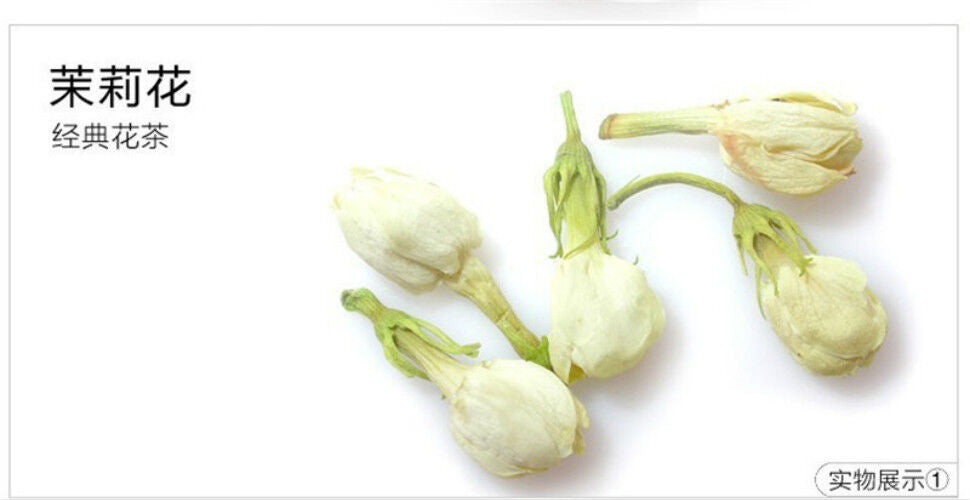 50g 茉莉花 Flower Tea Jasmine Early Spring 100% Natural Organic Blooming Herbal Tea