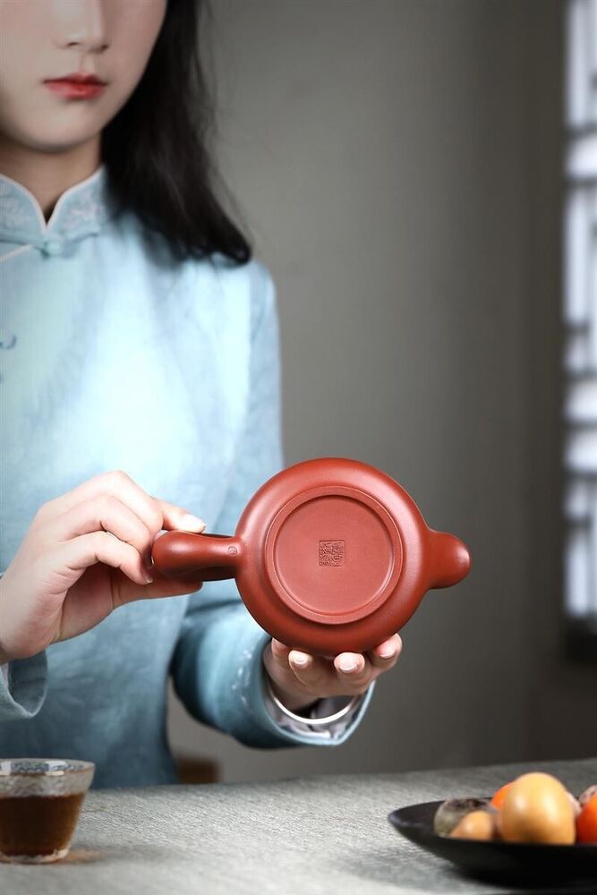 260cc chinese Yixing Handmade Zisha Hu DaHongPao clay Squirrel Gongfu Tea Pot