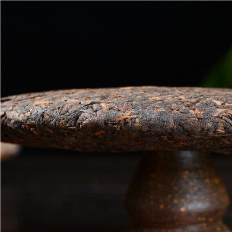 357g Chinese Dark Tea Top Yunnan Pu'er Ripe Tea Natural Big Leaf Puerh Tea Cake-