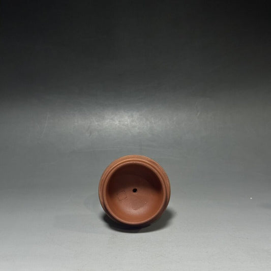 vintage chinese yixing purple clay teapot zisha ceremony carving Collectible art