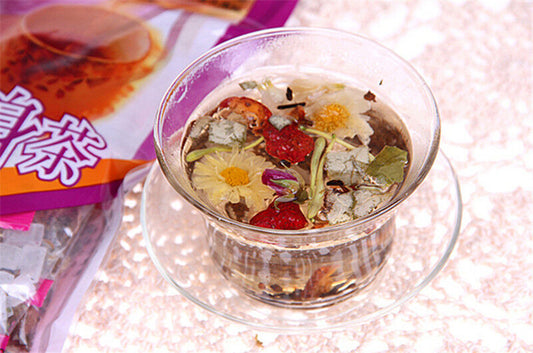 100g Organic Slimming Flower Tea Herbal Tea Lose Weight Puer Diet Tea 10pcs/bag