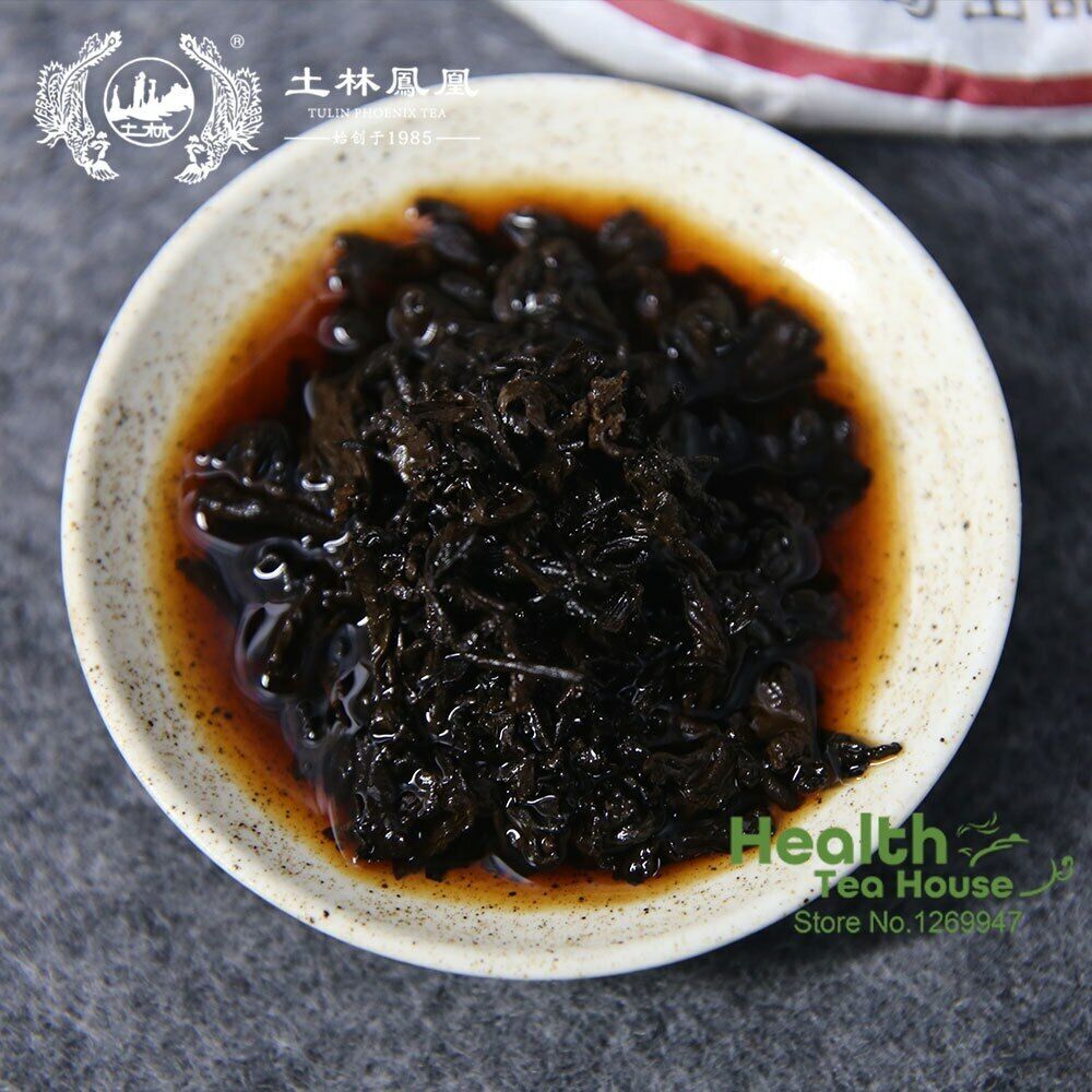 TuLin "Long Feng Cheng Xiang" Material Ripe Pu Erh Tea 357g/12.59oz