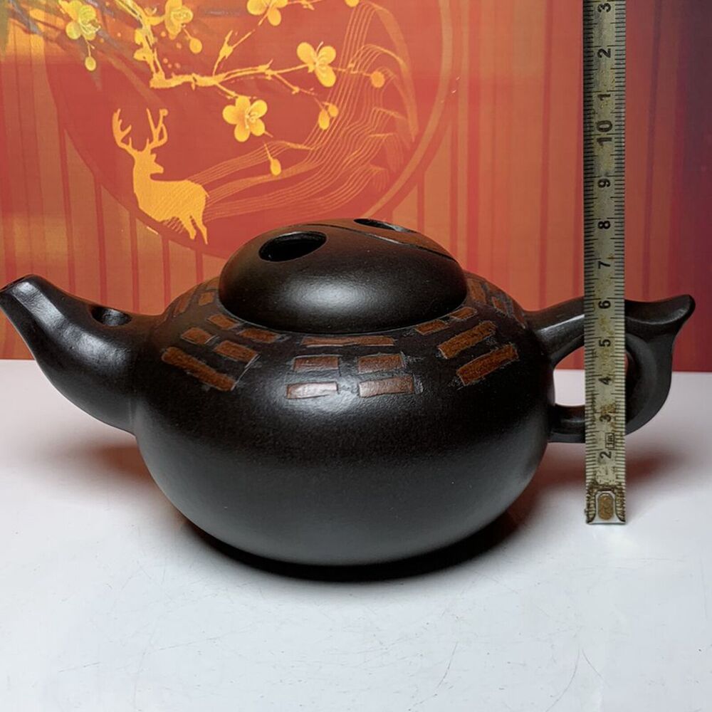 Chinese Yixing Purple Clay Teapot Zisha Ceremony Ceramic Teaware Collection Rare