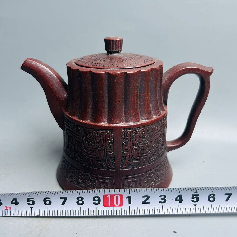 Vintage Chinese Yixing Purple Clay Teapot Zisha Ceremony Teaware Collection Rare