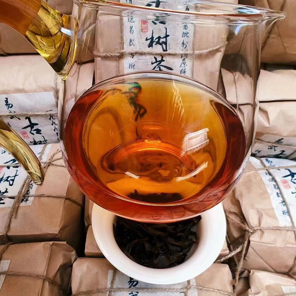 300g Yunnan Loose Leaf Old Pu'er Tea 1999 Yiwu Aged Pu-erh Ripe Tea Cooked Puerh