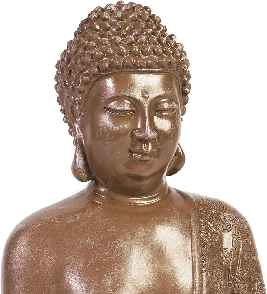 Decorative Meditating Buddha Statue Made of Resin Home Decor Durable Gift