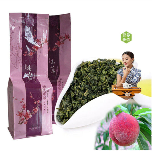 250g Organic Green Tea Peach Flavour Oolong Tea Taiwan Alishan HighMountain Tea