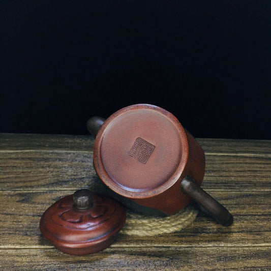 vintage chinese yixing purple clay teapot zisha ceremony teaware collection rare