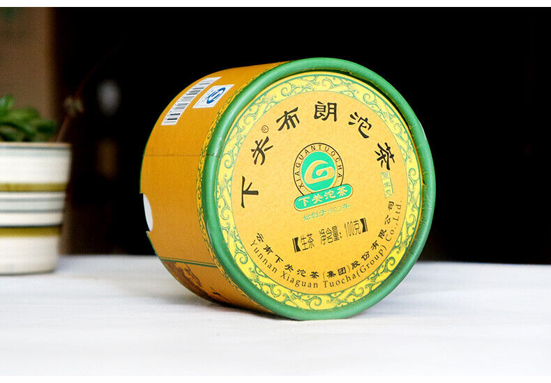 2010 Bulang Ancient Tree Puerh Shen Xiaguan Tuocha Pu'er Tea Raw Tea 100g Box