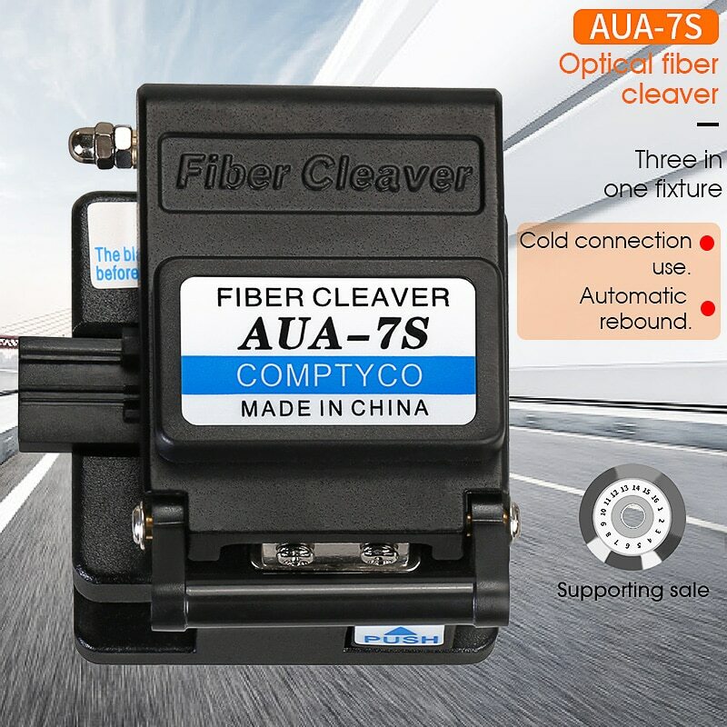 AUA-7S Optical Fiber Cutting Knife Cable Fiber Cleaver Cold Joint High Precision