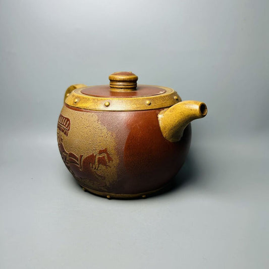 Vintage Chinese Yixing Purple Clay Teapot Zisha Ceremony Teaware Collection Rare