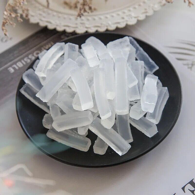 Soap Making Base 50g Pure Natural Plant Glycerin Clear Bar DIY Essential Oil Kit