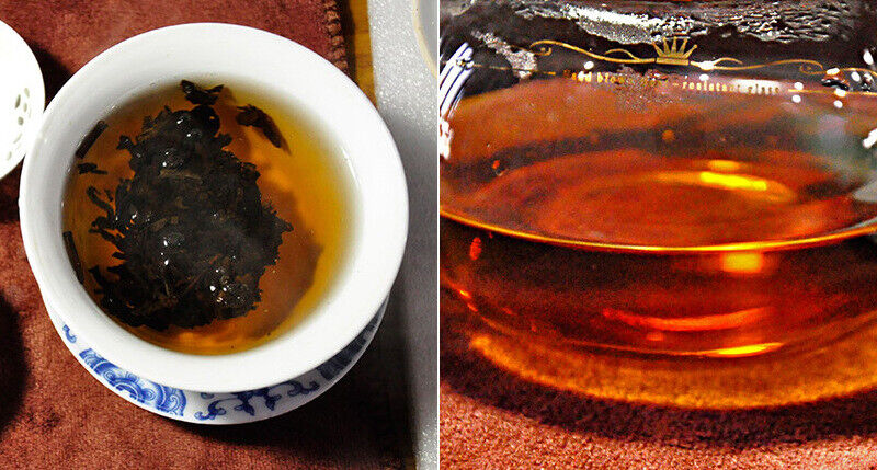 Lao Tong Zhi JIAJIA 7598 Anning Haiwan Yunnan Pu-erh Tea Cake 2007 357g Ripe