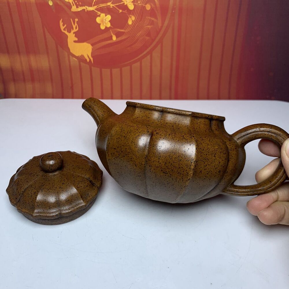 Collector Vintage Chinese Yixing Purple Clay Teapot Zisha Ceremony Nice Teaware