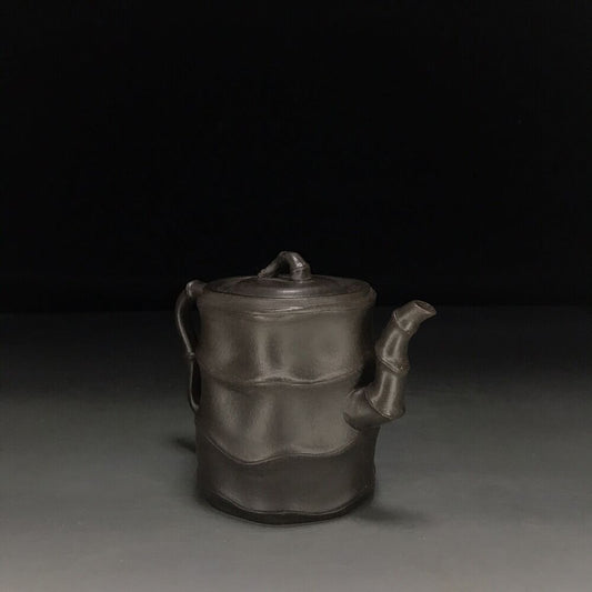 vintage chinese yixing purple clay teapot zisha ceremony carving Collectible art