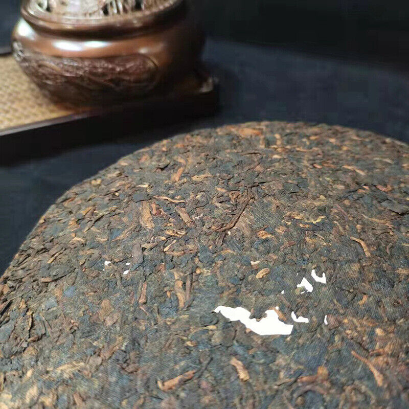 357g Laobanzhang Pu-erh Ripe Tea Old Tree Cooked Pu-erh Tea Cake Pu'er Black Tea