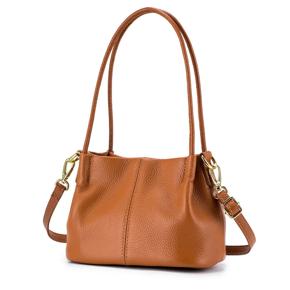 Top Real Leather Women's Handbags, Desinger Soft Cow Leather Sling Shoulder Bags