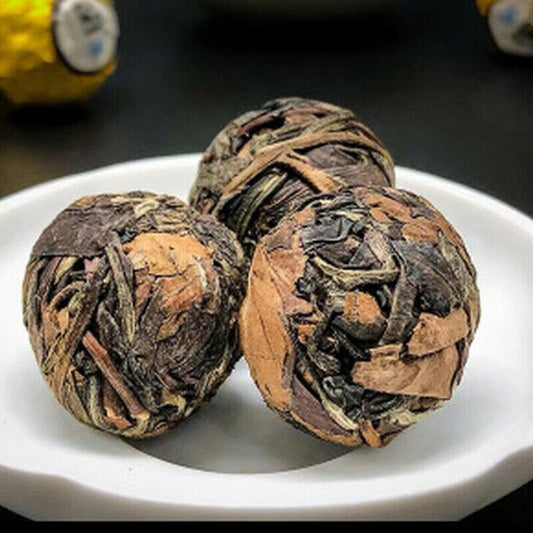 Wild Old Ecology Tree Fuding Shoumei White Tea Organic Ball Shape White Tea500g-