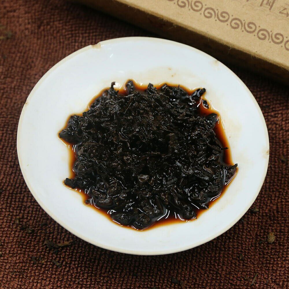 250g "Palace Puer Tea Brick" 2019/2021 Yongzhen Shu Puer Ripe Puerh Tea
