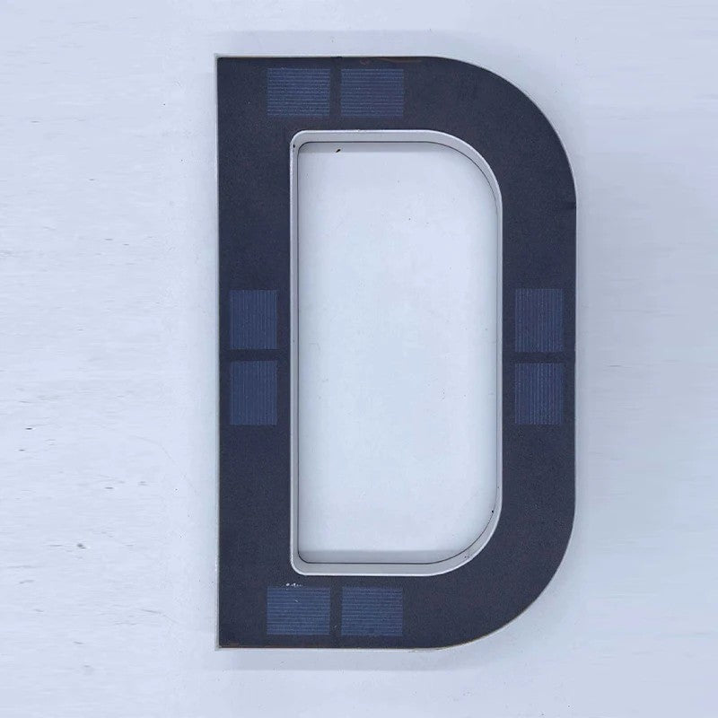 Solar House Number Lights Light Sensor House number Modern Led Address Sign