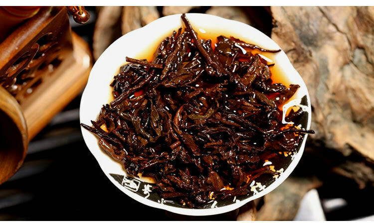 Bulang Aged Rhythm * 2015 Menghai Heaven Earth Ripe Puer Shu Puerh Tea Cake 357g