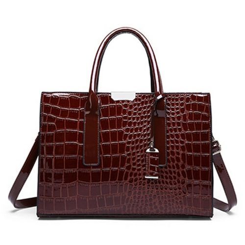 Luxury Bags Crocodile Pattern Shoulder Bag Synthetic Leather Woman Bag Accessory