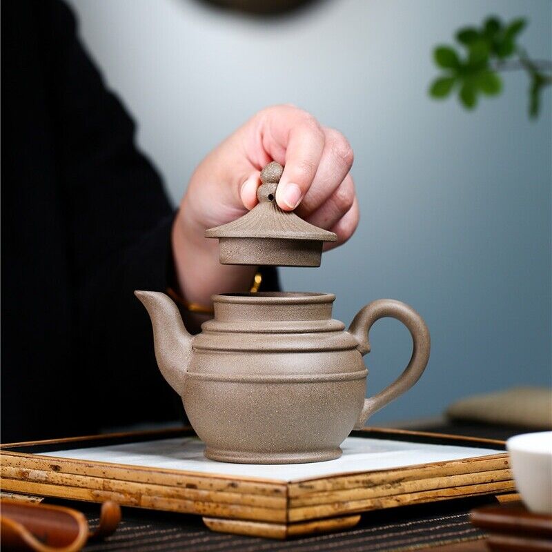 true yixing zisha qinghui clay tea pot 9 infuser holes marked on sales 250ml new