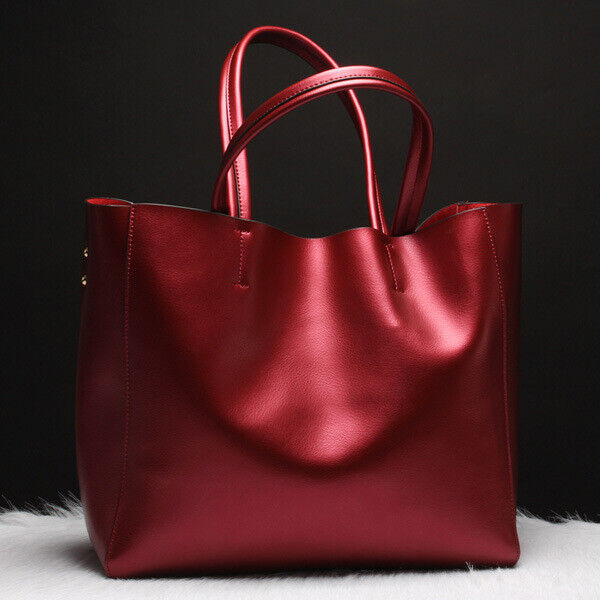 100% Genuine Leather Mummy Bag Large Capacity Tote Bag Sling Shoulder Handbags