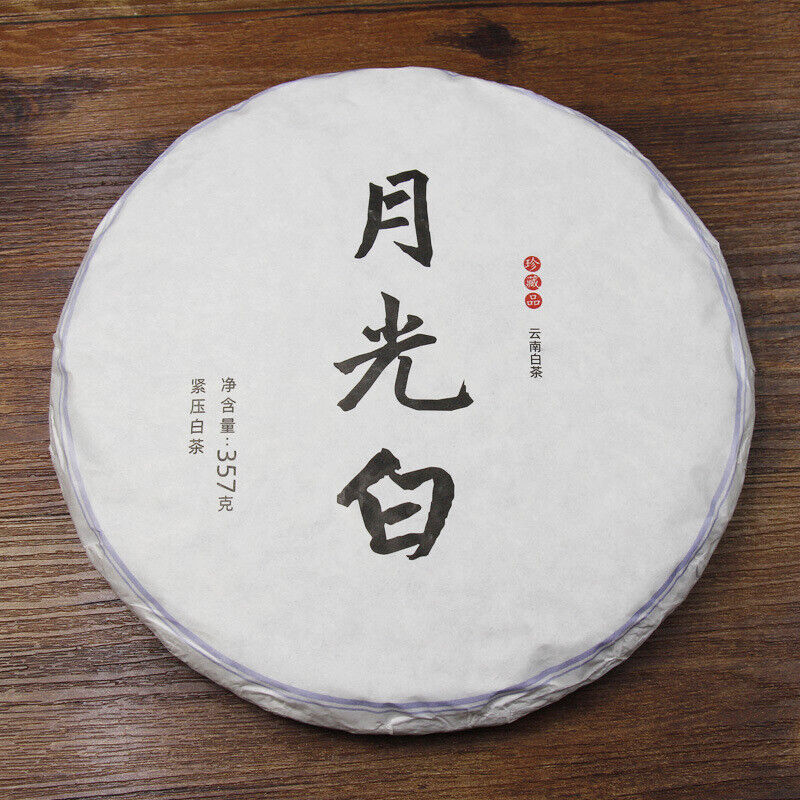 200g Healthy Moonlight White Pu-Erh Tea Cake Yunnan Aged Pu'er Organic Tea