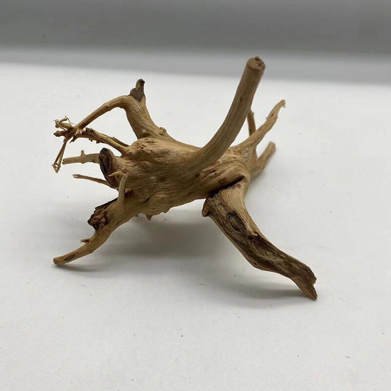 Aquarium Decorations Natural Tree Trunk Driftwood Fish Tank Wood Ornament 8-20cm