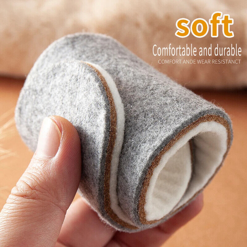 Winter Warm Insoles Wool Thickened Soft Men Women Breathable Shoes Pads EU 35-44