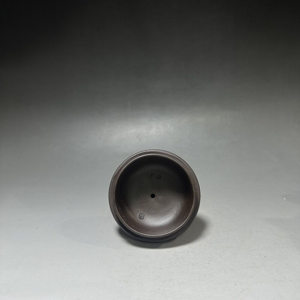 vintage chinese yixing purple clay teapot zisha ceremony carving Collectible art