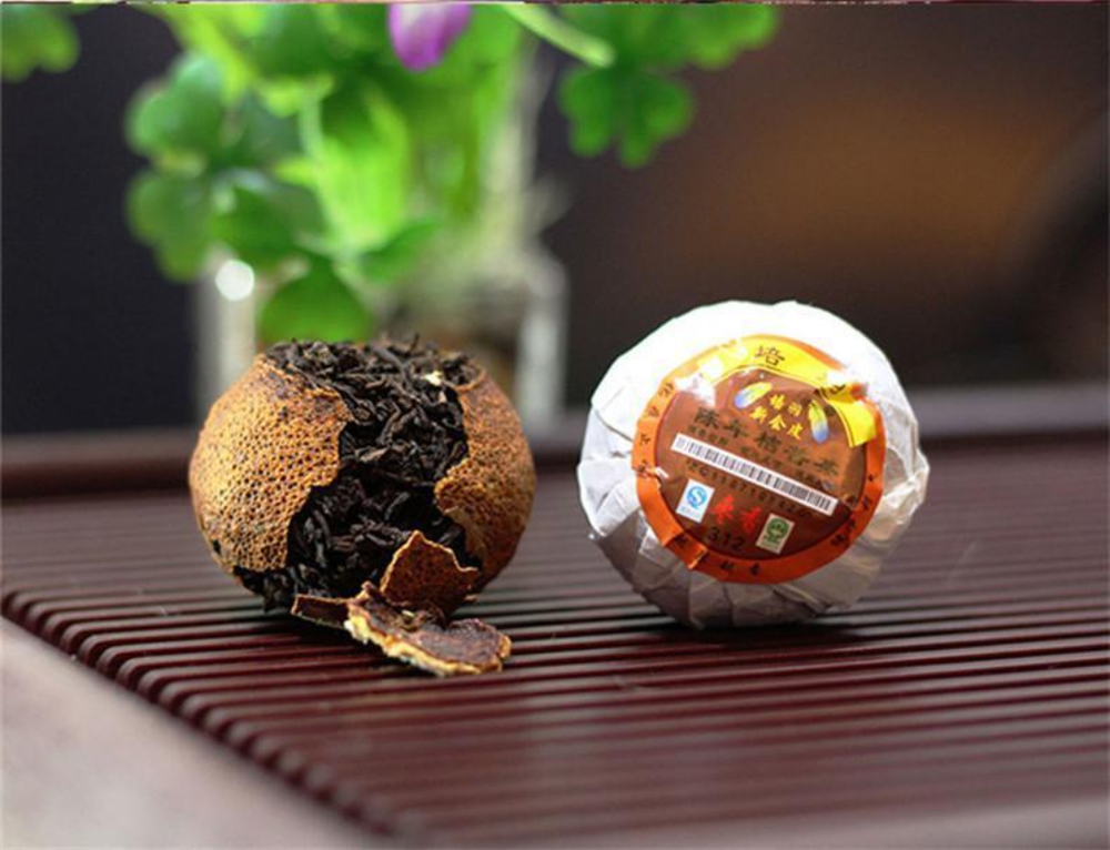 Pu'er Tea Puer Boiled Tea Tangerine Bowl Packaging 250g Yunnan Orange-