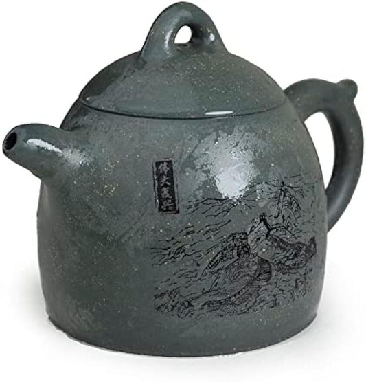 Yixing zisha Clay Teapot 7.8oz Chinese Qinquan Genuine Tea Pots handmade