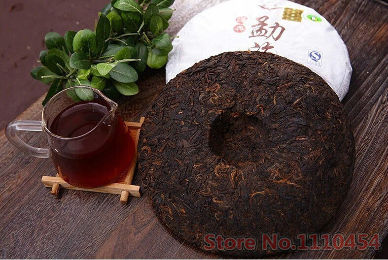 357g 1762 Classic Ripe Cake Pu Er Tea Menghai Cooked Pu-erh Cha Puer Slimming 茶