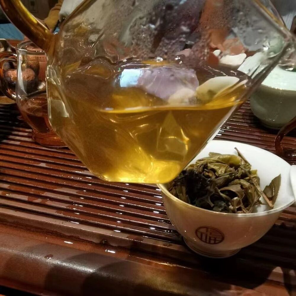 357g Yunnan Aged Puerh Raw Tea 2011 Banzhang Raw Pu-erh Tea Cake Old Pu'er Tea