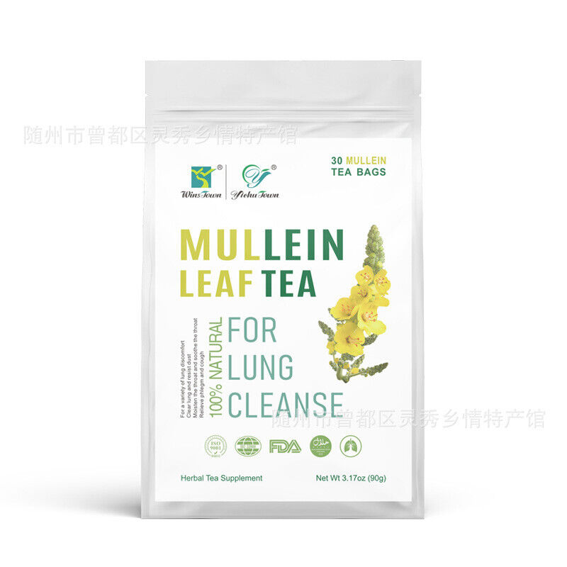 Mullein Leaf Tea Lung Clean Tea Bags Healthy Drink 3g*30bags