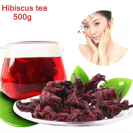 500g Roselle Tea Hibiscus Tea Natural Weight Loss Dried Flower Tea Health Care 茶