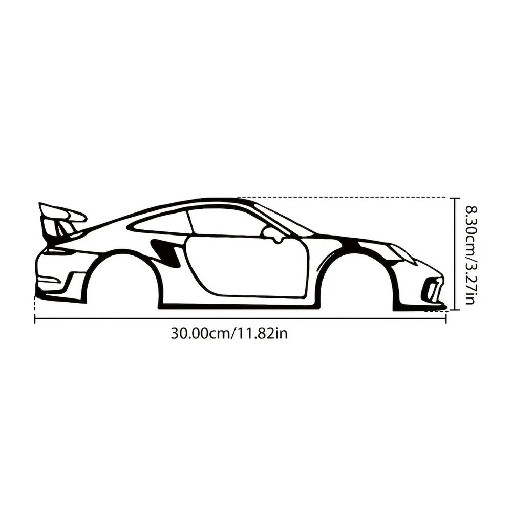 Metal Wall Decor,Sport Car Metal Wall Art , Boys And Girls Room Kindergarten
