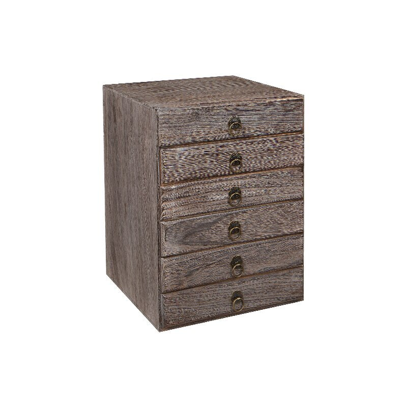 Multilayer Solid Wood Tea Box Tea Cake Storage Box Drawer Type Tea Cabinet Tea